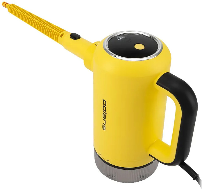 Пароочиститель компактный Polaris PSC 1712C желтый