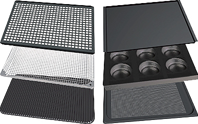 Набор листов для выпечки UNOX XUC 004 GN 1/1 (530х325) 6 шт.