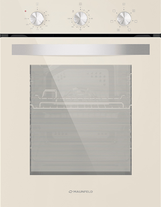 Духовой шкаф Maunfeld EOEC516BG бежевый / стекло