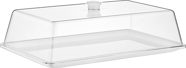 Поднос для подачи Gastroplast GFT-17/W 41х26 см (поликарбонат) белый