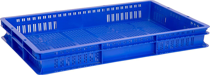 Ящик для полуфабрикатов ТАРА.РУ 423 600х400х75 мм синий