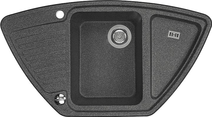 Кухонная мойка AQUATON Лория 1A715032LR210 графит