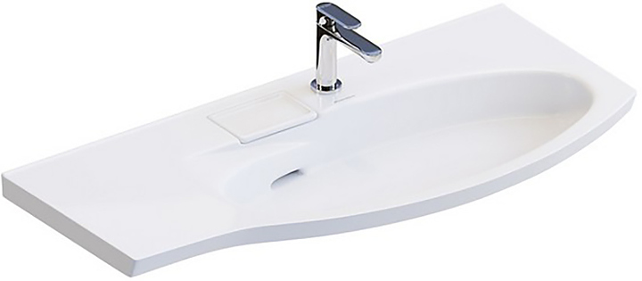 Раковина Kerama Marazzi Riva RV.wb.100Rh 100х48 см, керамика