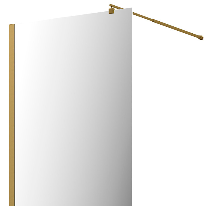 Душевое ограждение Wasserkraft Rur 30W44BG-MR 2000х1000 мм матовое золото