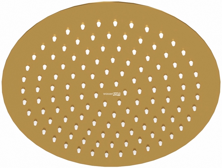 Душ верхний Wasserkraft A259 матовое золото