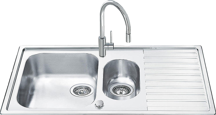 Кухонная мойка SMEG LLR102-2