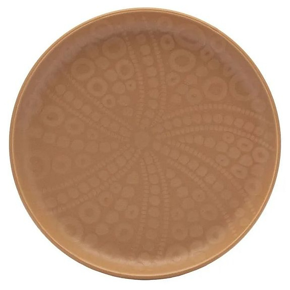 Тарелка десертная Oxford FLAT ESTRELA DO MAR 151588 d 20 см светло-коричневый