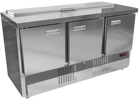 Стол холодильный для салатов KRONER СХС 3-150-70