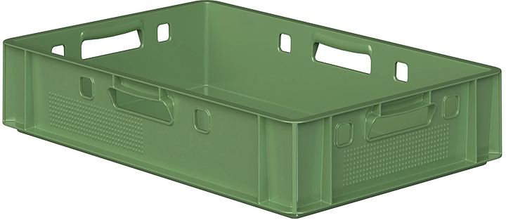 Ящик универсальный iPlast E1 FK-6412 600х400х120 мм зеленый