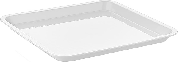 Поднос для подачи Gastroplast GFT-18/W 28х28 см (поликарбонат) белый