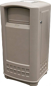 Контейнер для мусора Rubbermaid FG9P9100BEIG