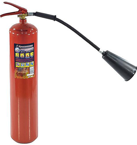 Огнетушитель углекислотный Ярпожинвест ОУ-5 В,С,Е