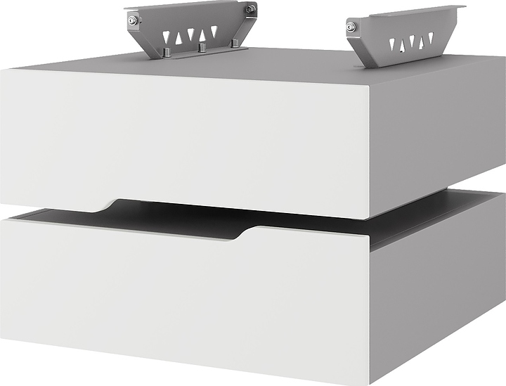 Тумба подвесная КОБОР T-2 aluminum/premium