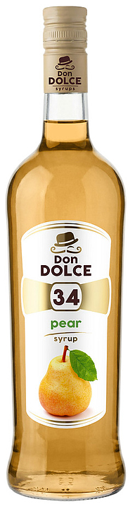 Сироп Don Dolce 75443 Груша 1 л (бутылка стекло)