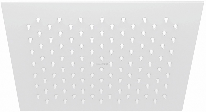 Душ верхний Wasserkraft Mindel A254 белый soft-touch