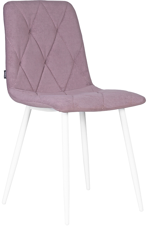 Стул обеденный DOBRIN 006 CHILLY ROMBO (лавандовый, белый)