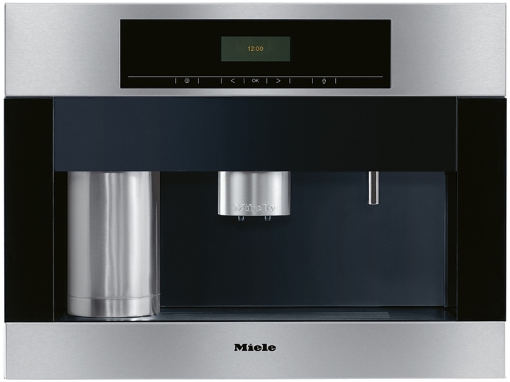 Встраиваемая кофемашина Miele CVA 5060 сталь CleanSteel