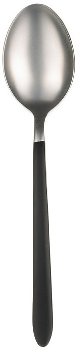 Ложка столовая Narin 202156 Pladies black satin head 21.2 см (материал нерж. сталь, цвет ручки черный)