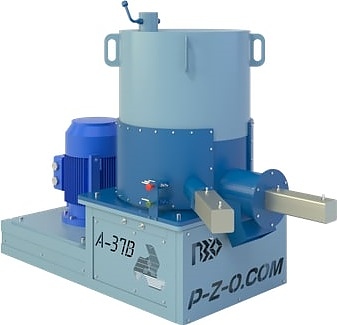 Агломератор ПЗО PZO-А-37B-01 с ременным приводом и ручным раскрытием