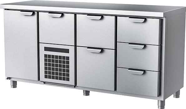 Стол холодильный HappyChef TC GH 1-CBR-2-3