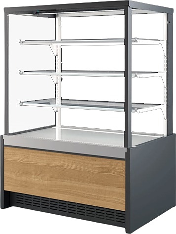 Витрина кондитерская ENTECO MASTER МЕРЕЯ 90 ВВ-0,25-1,26-1-4В