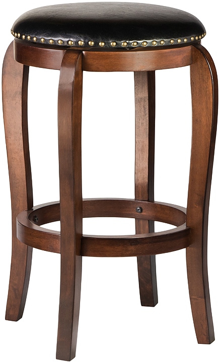 Табурет барный DOBRIN 1672-LMB BEN BAR (черный, эспрессо)