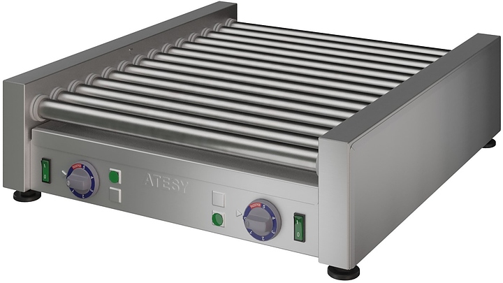 Гриль роликовый ATESY Комбат ГР-14Р-450-02