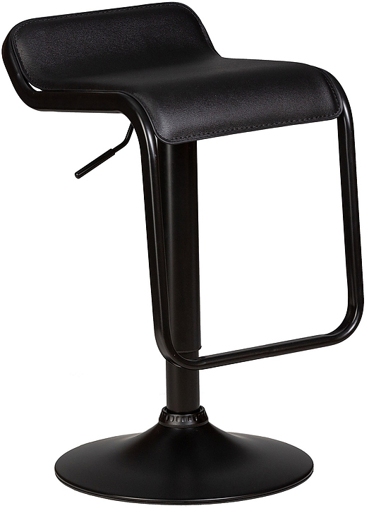 Стул барный DOBRIN 3021-LM-N CRACK BLACK (черный) 2 шт.