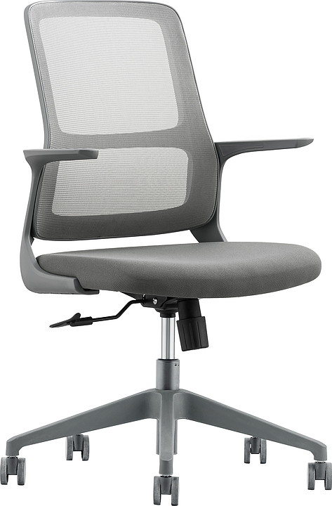 Кресло операторское Everprof Elf (сетка) серое