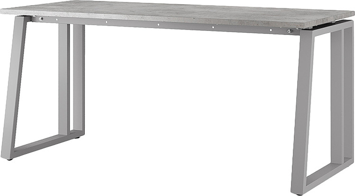 Стол офисный КОБОР TS2-100/60 aluminum/chicago