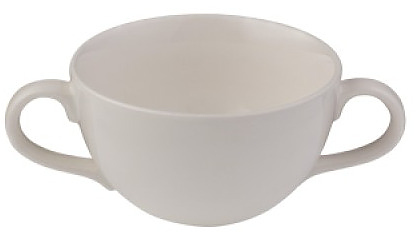 Салатник супница с ручками ID Fine Transparent Mesa 10000-172313 13 см 600 мл серый