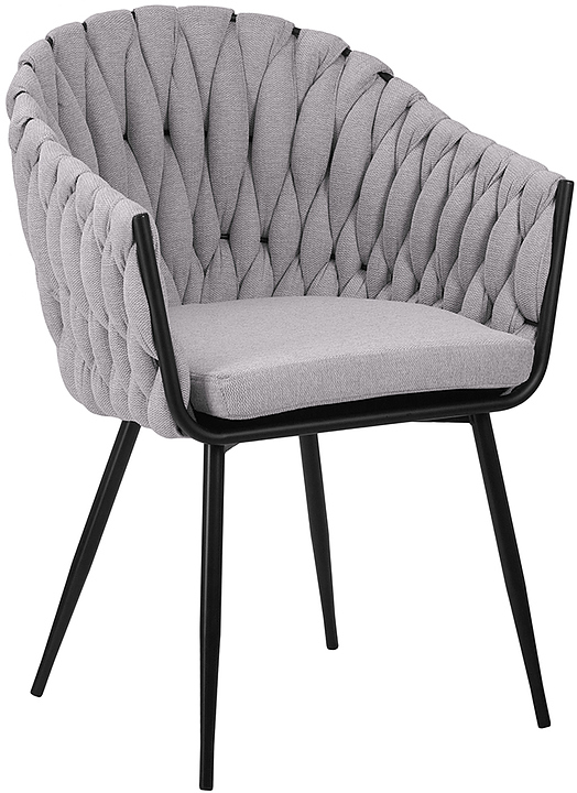 Стул обеденный DOBRIN 9691-LM-N MATILDA (серый) 2 шт.