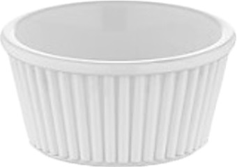 Соусник Gastroplast GS-12 120 мл d=80 мм h=42 мм (поликарбонат) белый