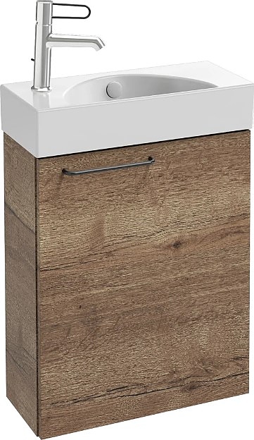 Тумба под раковину Jacob Delafon ODÉON RIVE GAUCHE EB2581D-R9-E52 R 50 см, дуб табак