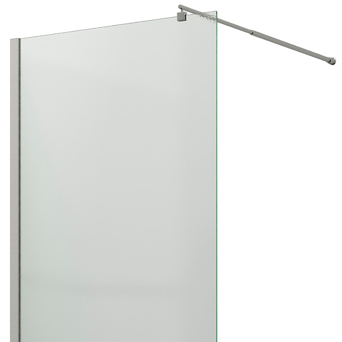 Душевое ограждение Wasserkraft Rur 30W40BN-TXG 2000х1200 мм никель