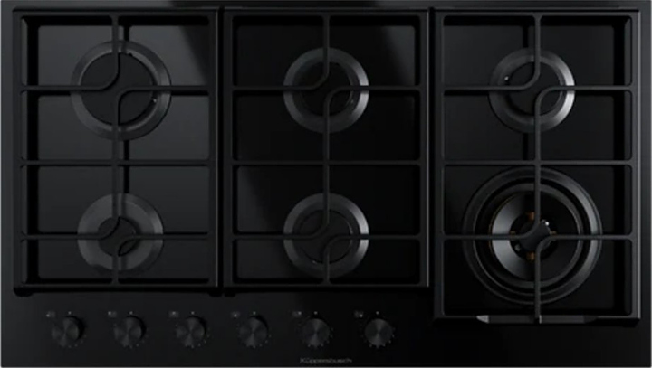 Газовая варочная панель Kuppersbusch KG 9551.0 SR-E5 черный