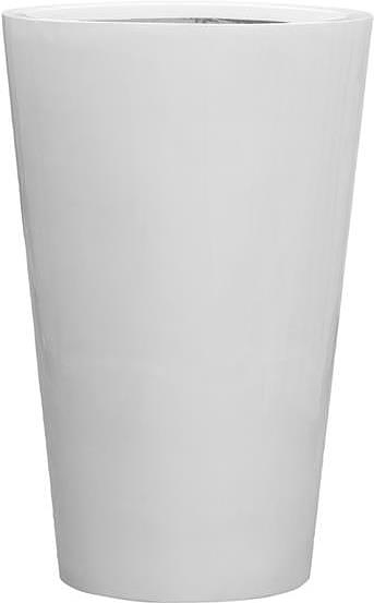 Кашпо Pottery Pots Belle (60х90 см) белый глянец
