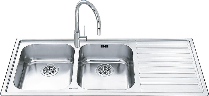 Кухонная мойка SMEG LM116D-2
