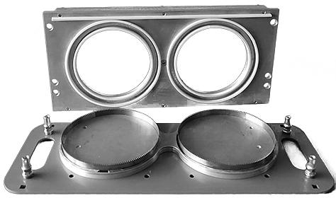 Форма VASSILII № 4121 d-135 мм 3х 135х135 мм с контурной обрезкой