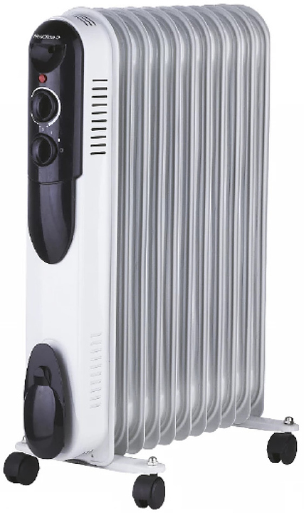 Радиатор масляный Neoclima NC9309 2,0 кВт белый