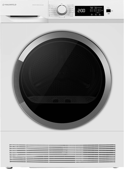 Сушильная машина Maunfeld MFDM157WH100 SLIM белая
