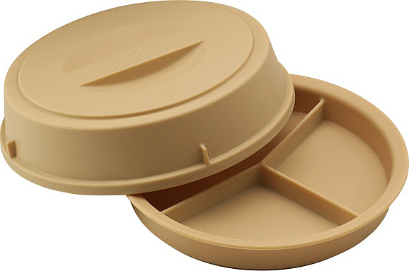 Тарелка с крышкой Cambro HK93CW 133 бежевая