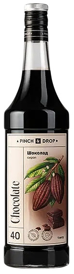 Сироп Pinch&Drop 05031431 Шоколад 1 л (бутылка стекло)