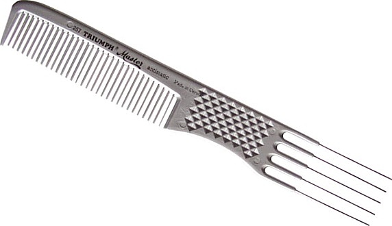 Расческа Hercules Triumph Master 95/257 комбинированная с металлической вилкой, 200 мм