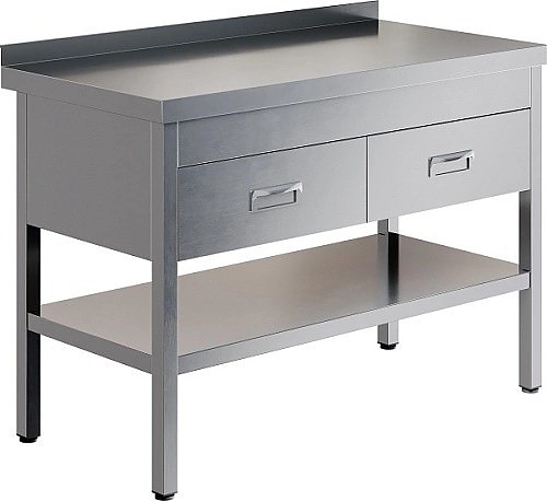 Стол производственный закрытый Restoinox СПЯ-12/6-БП