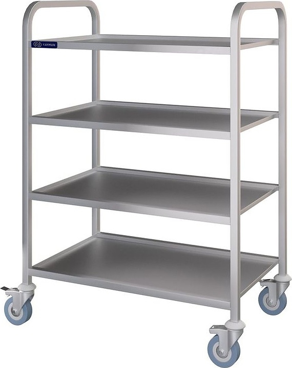 Тележка сервировочная KAYMAN ТС-13/4-80-11-А 4 яруса