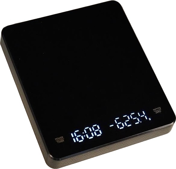 Весы бариста аккумуляторные P.L. Barbossa S0389-1 13х15 см h=2 см (0,1-3000 г, USB зарядка) черные