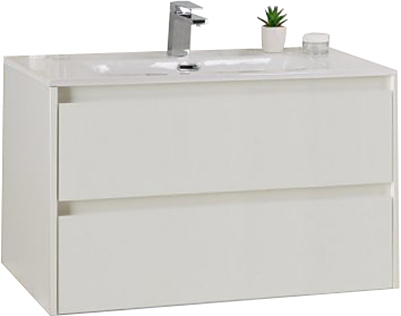 Тумба под раковину BelBagno KRAFT 39-800/390-2C-SO-BO белый матовый