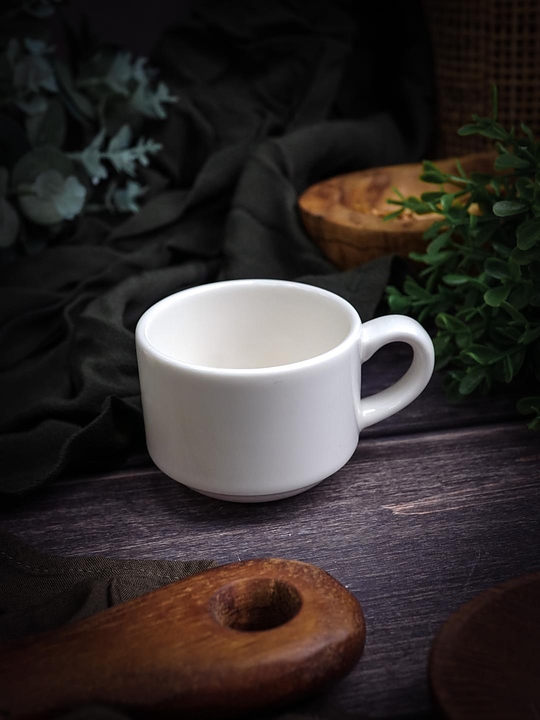 Чашка кофейная Porland Pioli Venus 31ML08 PL 85 мл (фарфор) стопируемая