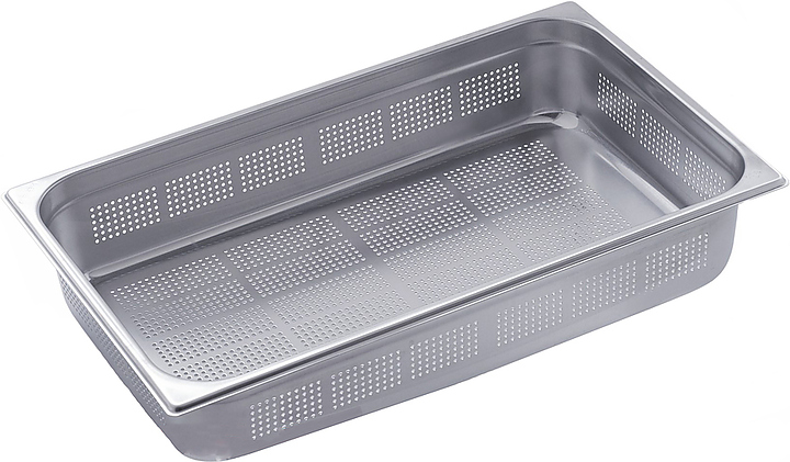 Гастроемкость Pujadas 132.002 GN 1/3-200 (325x176х200) перф., нерж. сталь